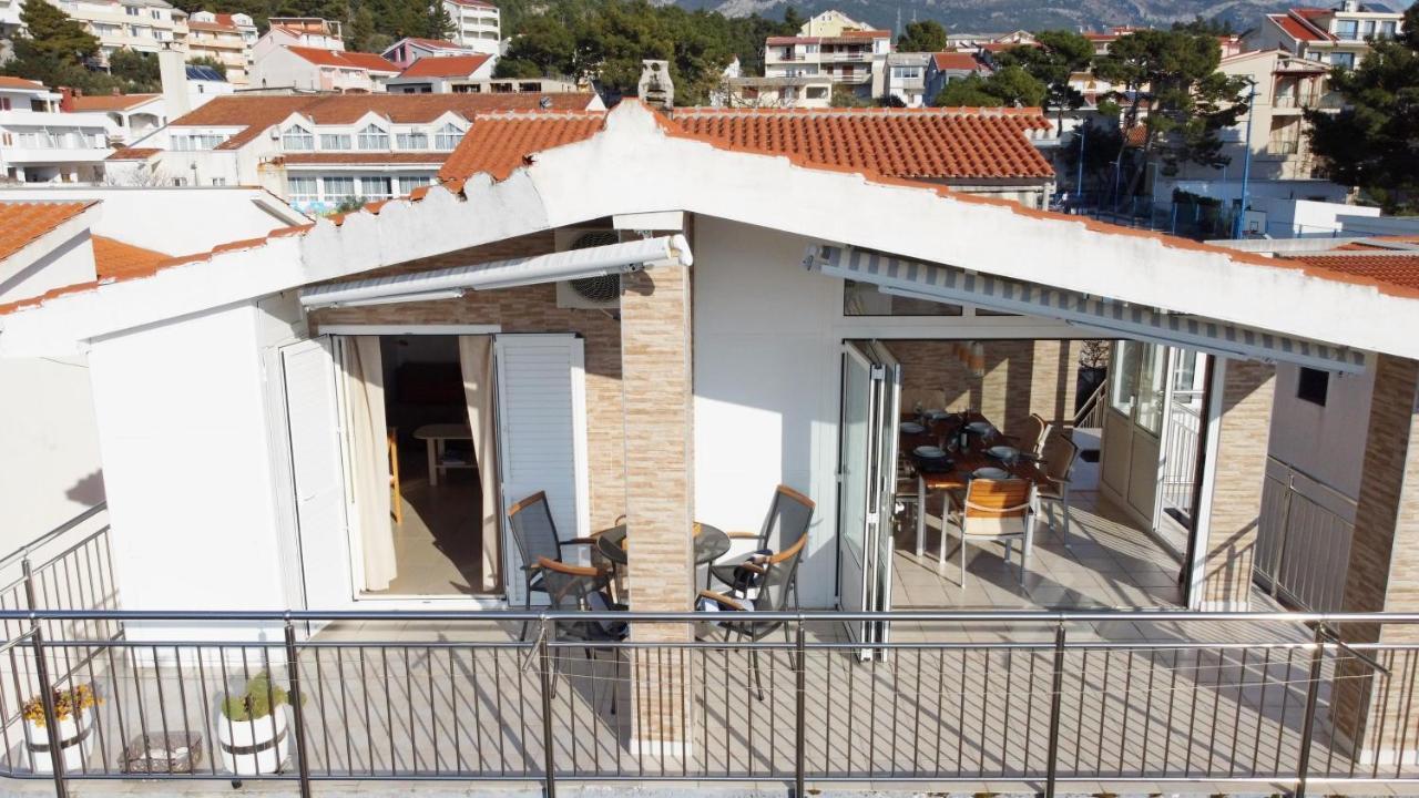 Penthouse Altus Lägenhet Baška Voda Exteriör bild