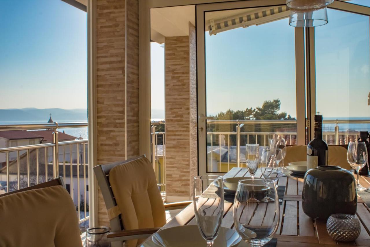 Penthouse Altus Lägenhet Baška Voda Exteriör bild